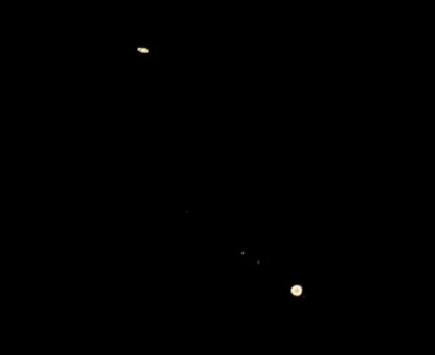 karlrincon:The Great Conjunction: Jupiter and Saturn 🌌.