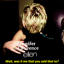 walkingentityofsnark:   Legendary  In which Jennifer Lawrence will never actually be sure of how famous she is         