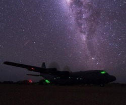 U.s. Personnel From The 75Th Expeditionary Airlift Squadron Conduct C-130J Super