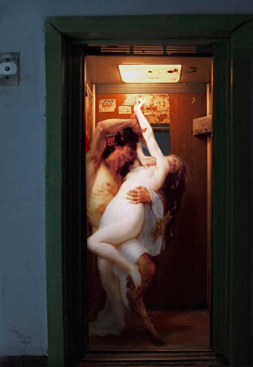 al-ternative: boredpanda: People From Classic Paintings Inserted Into Modern City Life this is 