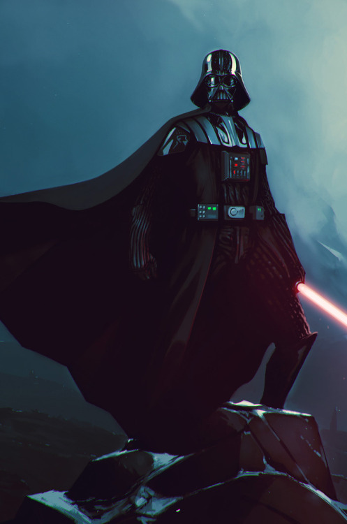 cyberclays:Darth Vader - Star Wars fan art by ömer tunç