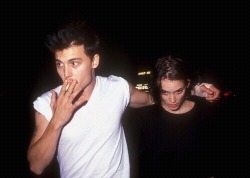 foreverthe80s:  Johnny Depp and Winona Ryder