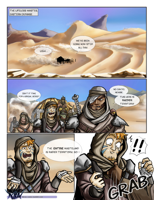 wastelandfell:akrav-comic:Akrav Chapter 1: Page 1First  || Previous  ||  Next  || LatestOur Patreon 