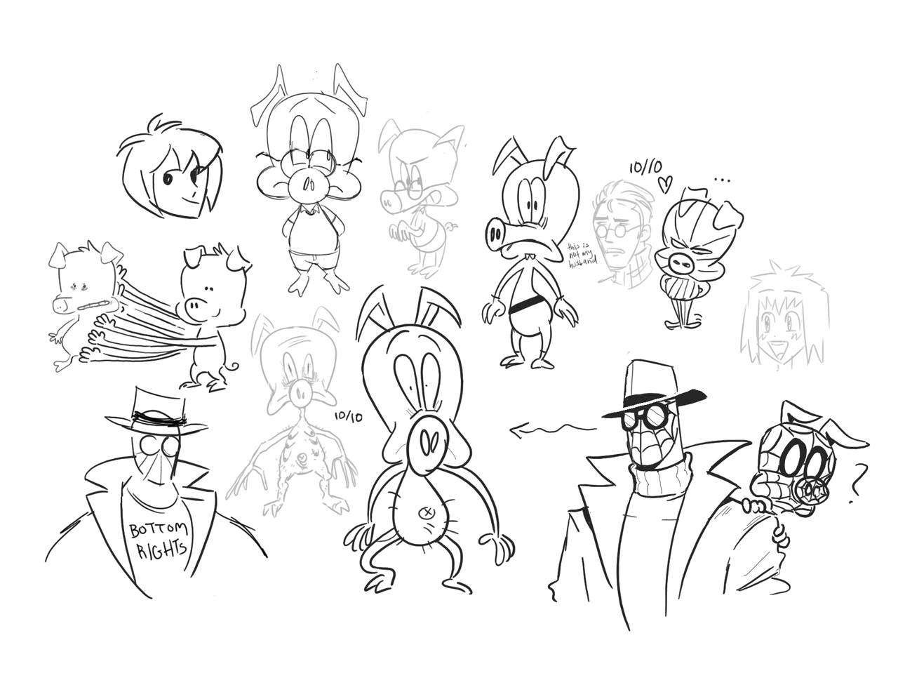 sugarandmemories:  @three-legged-cow and I did a drawpile session. 