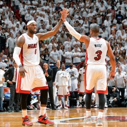 fuckyeahlbj:  @nba: The @miamiheat take commanding 3-1 #ECF lead with 102-90 victory over the @pacers. #nbaplayoffs 