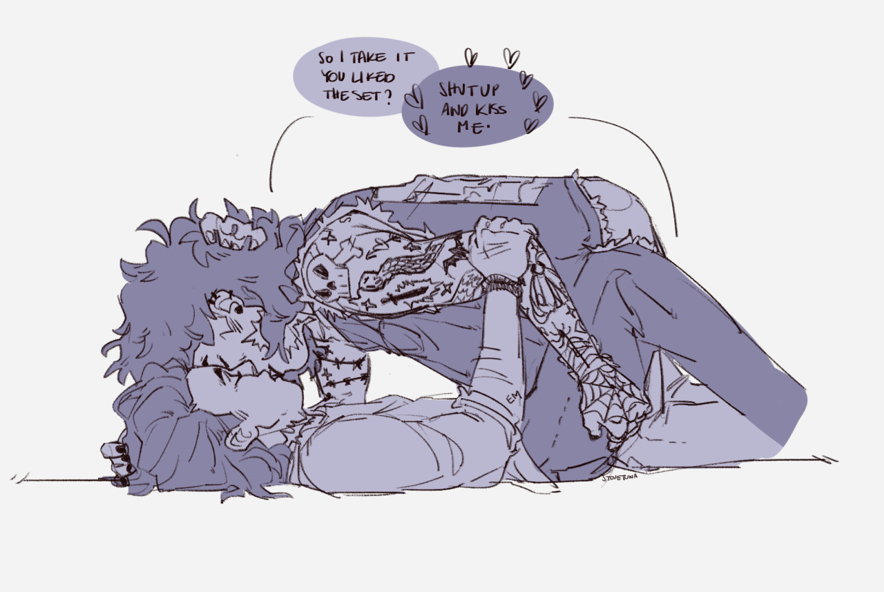 oventrout:@trashpocket put the rockstar eddie worms directly into my nogging  🌟✨