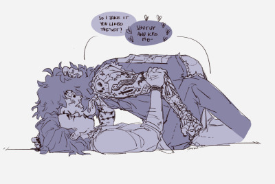 oventrout:@trashpocket put the rockstar eddie worms directly into my nogging  🌟✨