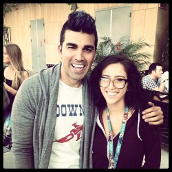 Nice to meet you @tweetsoutloud! #youresuperniceandrad