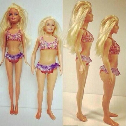 Normal barbie doll