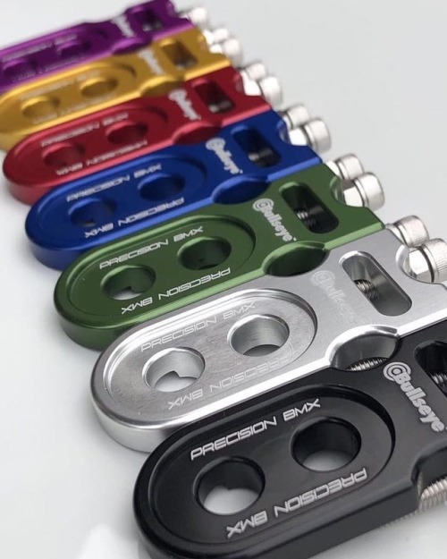 New Bullseye Raceworks chain tensioners are in stock at PlanetBMX.com! Available in 7 flavors! #bmx 