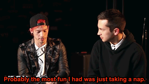 garysandorf:Stryker interviews Twenty One Pilots
