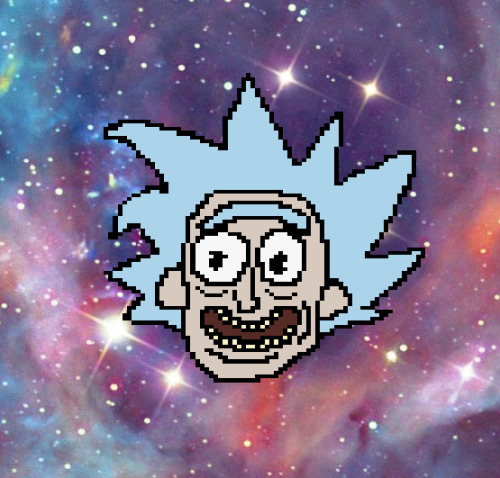 My first attempt at doing any Rick and Morty art, and I have to say I like it.