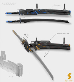 famysiraso:  SF KATANA　「quick release」