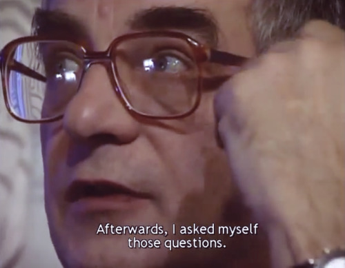 thefilmstage:tarkovskologist:Krzysztof Kieślowski, 1990sWatch him discuss the humanity of his films 