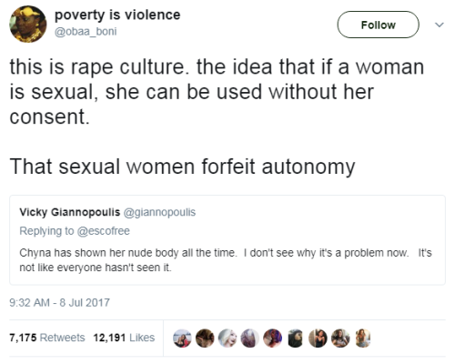 hustleinatrap:This is not only about Rob and Chyna, this is about all women.