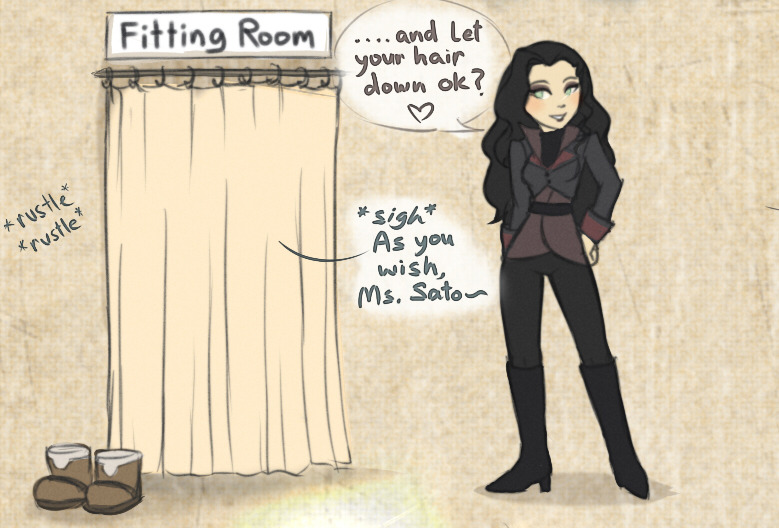 k-y-h-u:  my first Korrasami comic that I did a couple years ago~ huehuehue  still