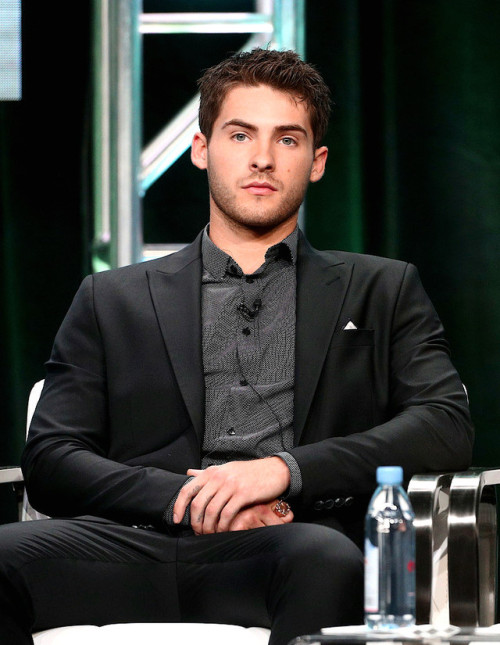 stellina-4ever: Cody Christian from “All American” speaks onstage at the CW Network port