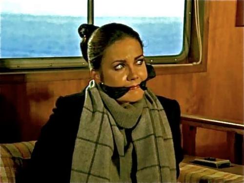 skirtnapper:  There were a few other times she was tied up but not gagged….She goes in the damsel Hall of Fame for sure….