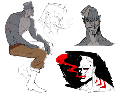 ll0sel: oc sketchdump. Mainly the pirate crew tbh