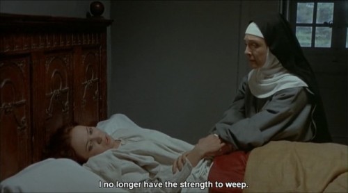 violentwavesofemotion:The Nun (1966)dir. by Jacques Rivette