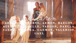 JAEHAERYS I & ALYSANNE TARGARYEN