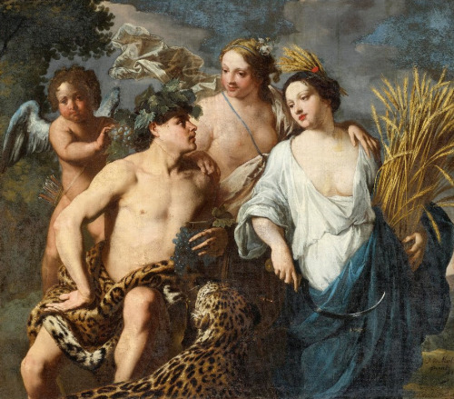 Jan Miel, Without Ceres or Bacchus, Venus would freeze (”Sine Cerere et Baccho Friget Venus”), 1645