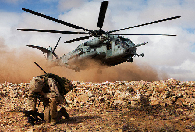 militaryandweapons:  Kickin’ Up Dust by United States Marine Corps Official Page
