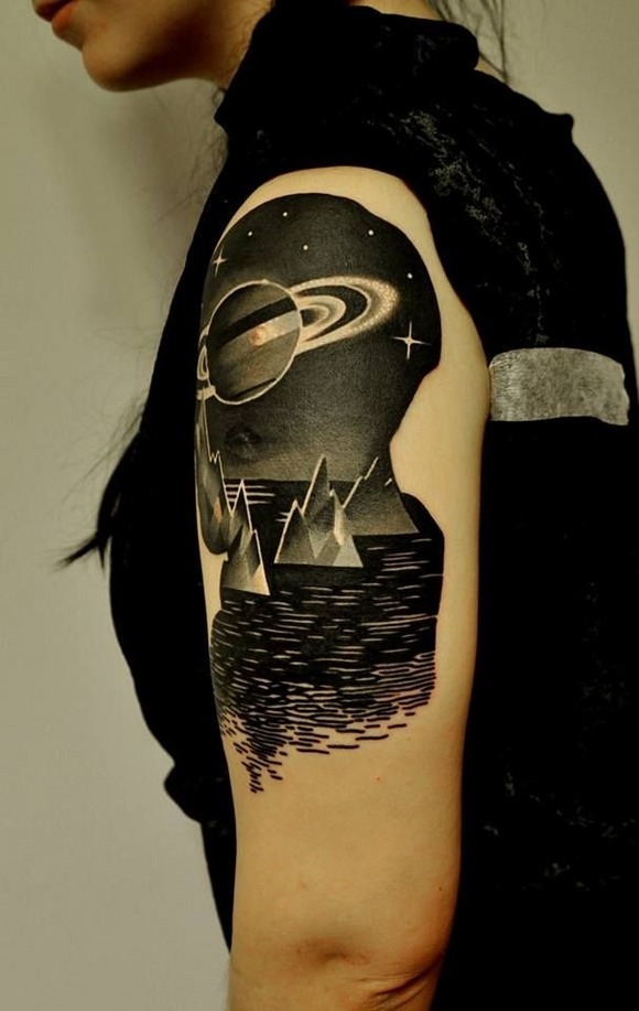 kittison:  intergalactic inspired tattoos.