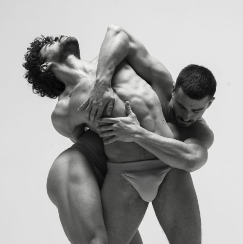dance-world:  Andreas Giesen and Jean-Baptiste Plumeau - photo by Julien Benhamou  