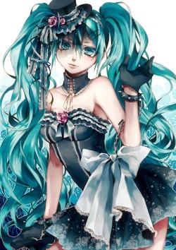 kaleidokatt:  Miku Lolita on @weheartit.com - http://whrt.it/13jtSfa 