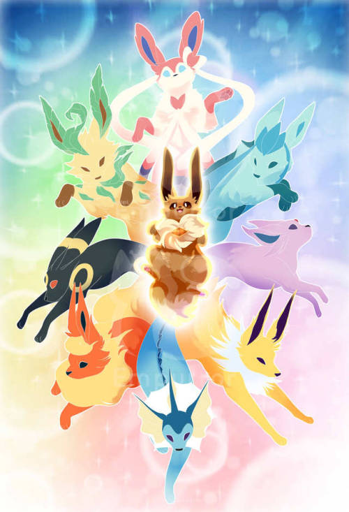 Eevee - Ultra Beast 2.0 (3/5) by Quentinvcastel on DeviantArt