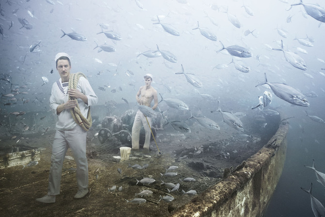 Fantastic concept
asylum-art:
“ Mohawk Project – The new project of underwater photography by Robert Staudinger and Andreas Franke
After “The Vandenberg, Life Below the Surface” and “Stavronikita Project“, here is the new project of the Austrian...