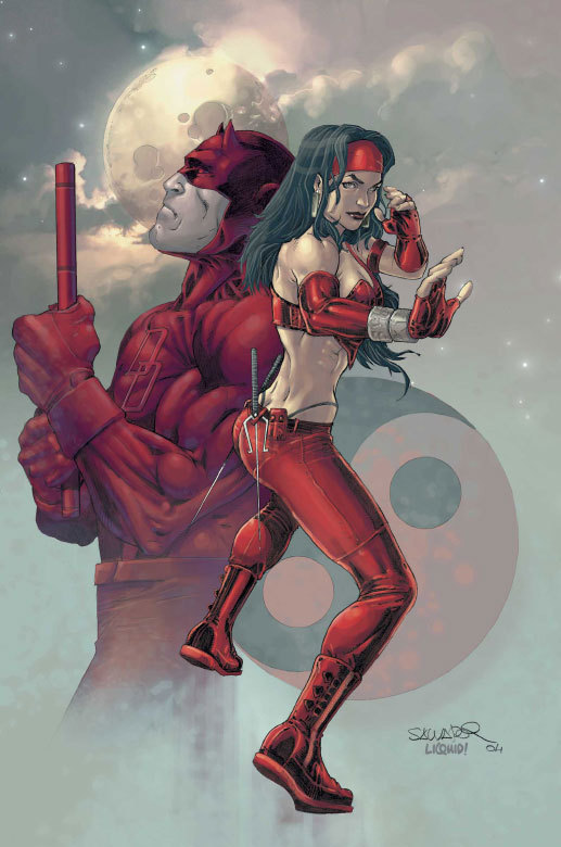 xombiedirge:  Ultimate Daredevil and Elektra by Salvador Larroca