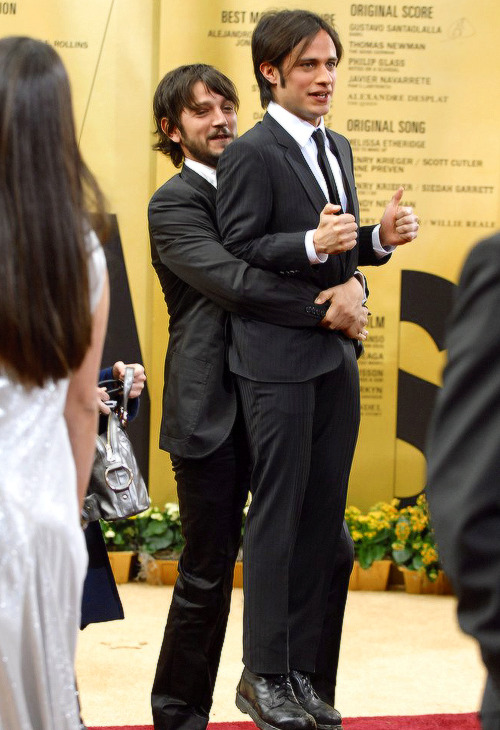 gael-garcia:  Diego Luna and Gael García Bernal during The 79th Annual Academy Awards 