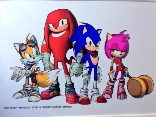 Sonic the Hedgehog Poster #1 Sonic Universe Shadow Julie-Su Tails Knuckles  Movie