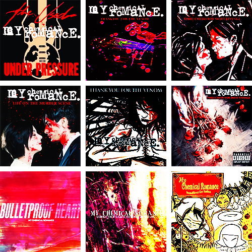 parachemical:   MCR Discography  Inspired by [x] 