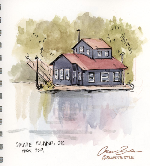 Sauvie Island, Oregon►If you’d like to support me and get access to SECRET Sketchbook work Support m