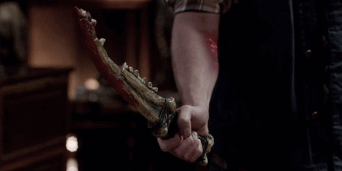 crossroadscastiel:  Tonight we saw Crowley utterly addicted to human blood, and then