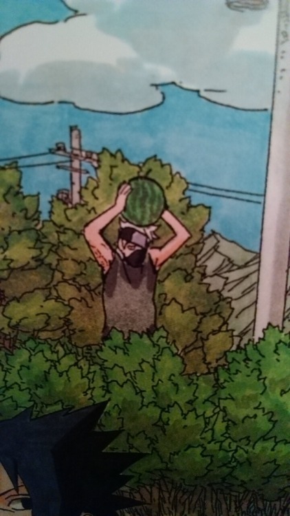 iblamemikegreen: This is my favorite picture of Kakashi