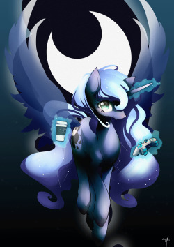 That-Luna-Blog:  The Princess Of The Night By Toki-Reatle  &Amp;Lt;3