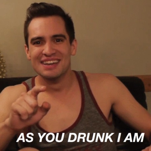 buuuuckybaaaaarnes:  brendonuriespace:  Don’t Threaten Me With A Good Time // Panic! At the Di