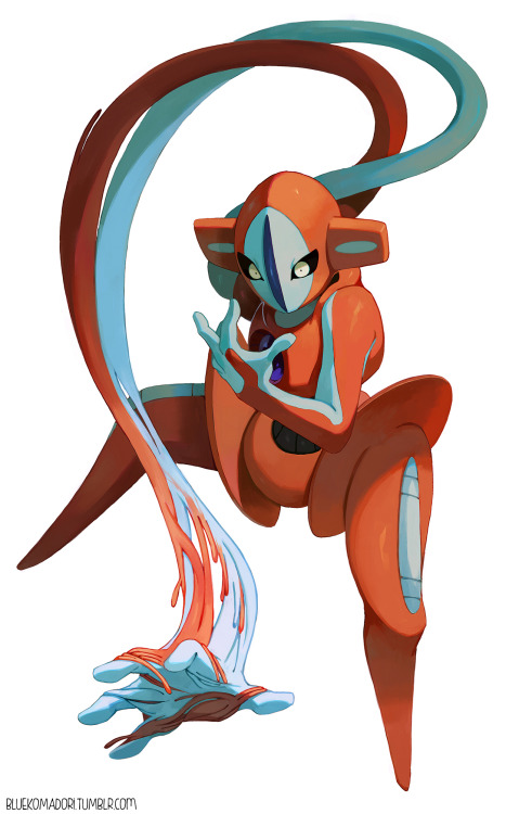 bluekomadori:idk if many people would agree with me but Deoxys is a pretty cool poke