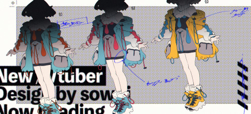 【work】New / Vtuber Design