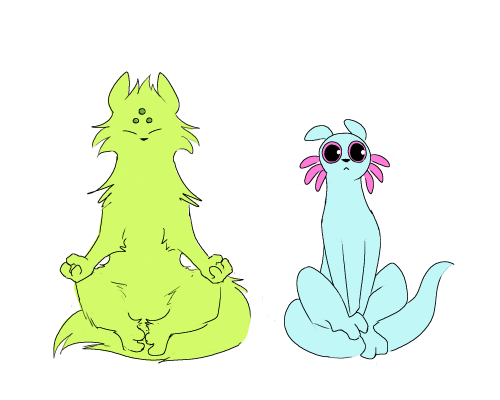 Some Low Effort Stuff To Keep My Sanity In Check. Rivulet Tries Meditation!