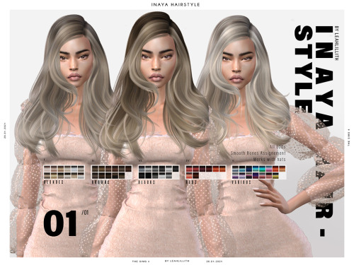 Inaya Hairstyle: DOWNLOADSIMS 4