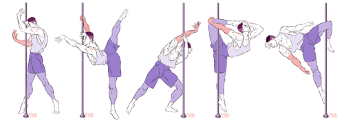 poledancer!Shiro AU( and his first meeting with Keith )