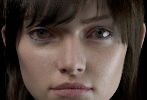 cyberclays:   Nexus 10  - by  Brett Sinclair“Project to learn a new approach for displacement mapping using Texturingxyz and mari.  Thanks to the help from Jeremy Celeste I was able to combine a zbrush displacement map with the highres mari map. Rendered