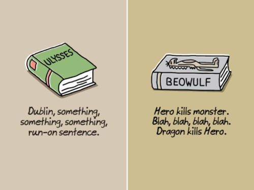 girlsmoonsandstars:decembersoul:Ultra-Short Versions of Classic Books For Lazy People