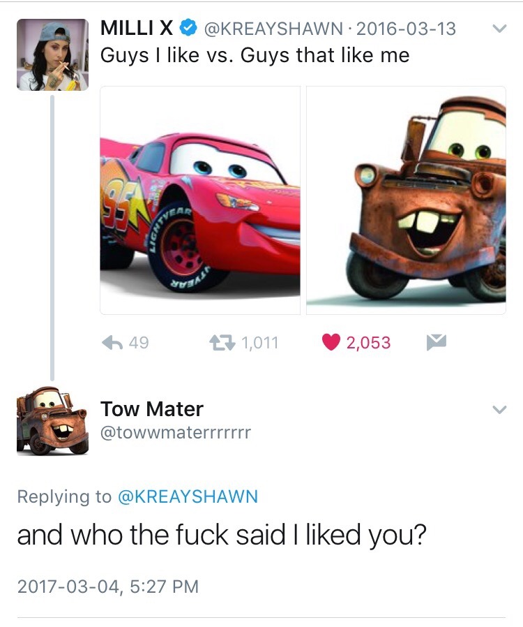 smolightning:  damn mater has gone savage