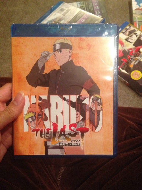 onemerryjester:  Naruto The Last dvd/bluray unwrapping. Comes with the short Naruhina date in English :3 Im suspecting the movie will be both Japanese (eng subbed) and dubbed in English. Can’t wait to try on my tv! Had too much fun with my Naruto and